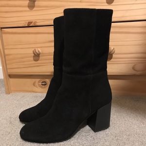 Eileen Fisher Cinch Boot Black Size 7